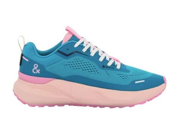 extr4 sneakers donna kaizen goretex 7705033 nylon petrolio