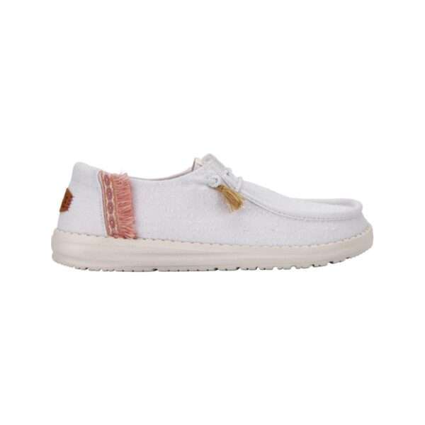 hey dude donna wendy perf canvas egret 43111-0la