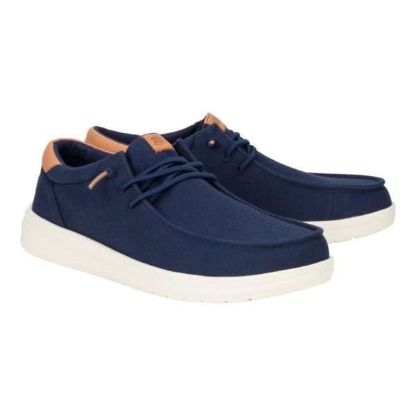hey dude uomo paul canvas navy blazer 43151-4uc
