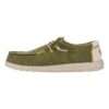hey dude uomo wally coastline jute olive 40952-337