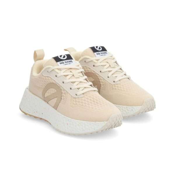 no name sneaker donna carter fly w  almond