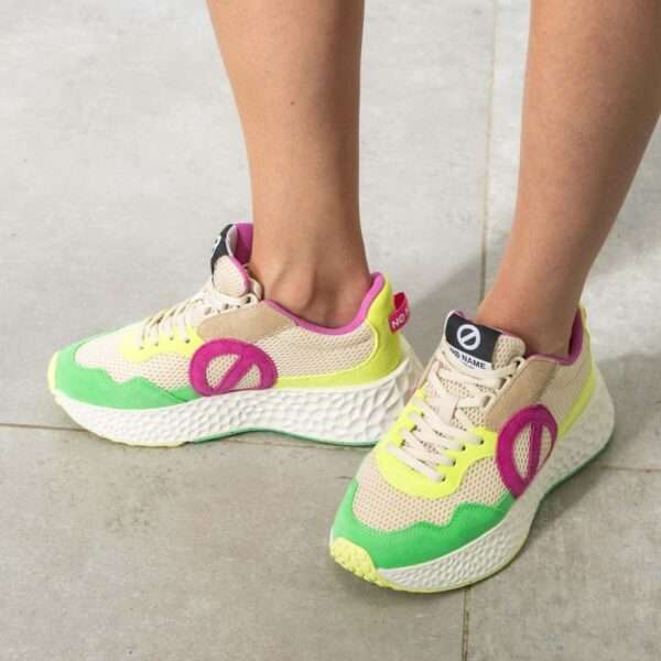 no name sneaker donna carter jogger w green dove lime