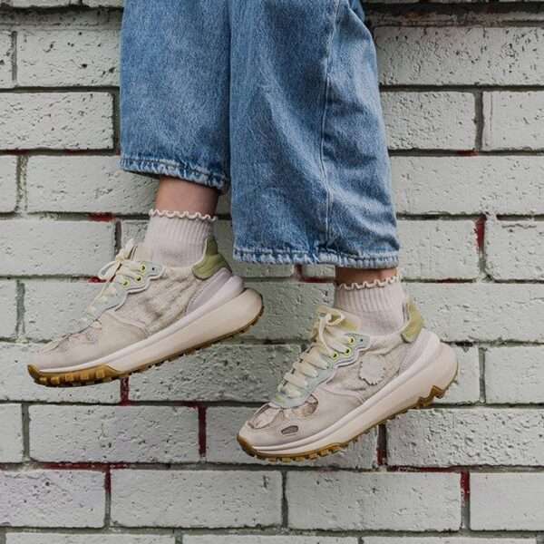 satorisan sneaker donna chacrona metta lino whitewisp multi green 110118a357