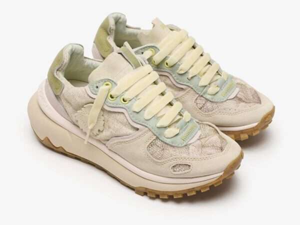 satorisan sneaker donna chacrona metta lino whitewisp multi green 110118a357