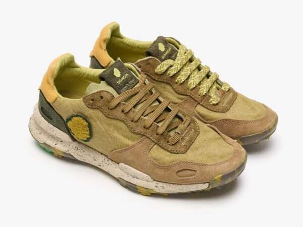 satorisan sneaker uomo chacrona linen wheathered khaki 110107a343