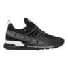 versace jeans couture sneaker uomo black dynamic con logo 78ya3sa3 zsc65 899 black