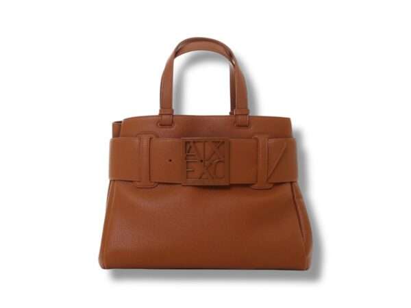 armani exchange borsa donna a mano con dettaglio logo asv whisky xw000285af11902u6164