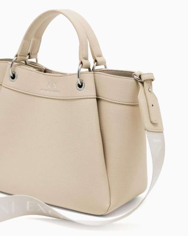 armani exchange borsa donna  a mano media con tracolla degradè beige 942911cc783u1092