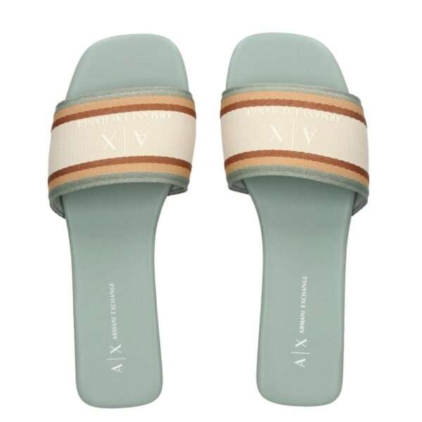 armani exchange ciabatta donna green xdp056 xv922 00134