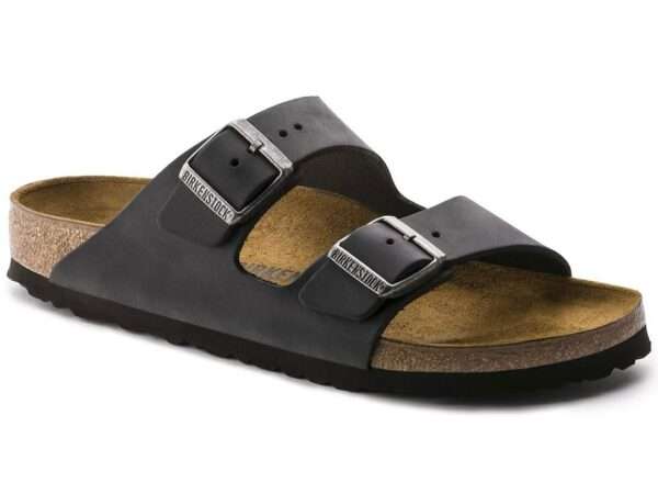 birkenstock sandalo arizona bs pelle oliata black 0552113