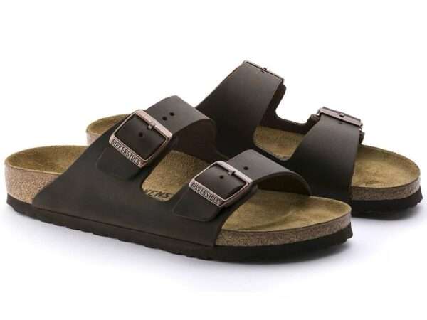 birkenstock sandalo arizona bs pelle oliata habana 0052533