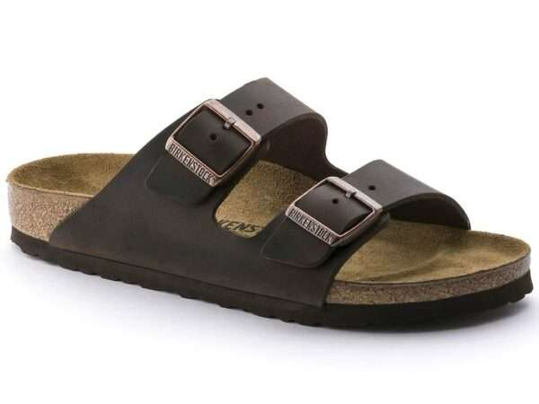 birkenstock sandalo arizona bs pelle oliata habana 0052533