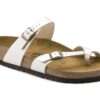 birkenstock sandalo infradito mayari graceful pearl white 0071661
