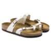 birkenstock sandalo infradito mayari graceful pearl white 0071661