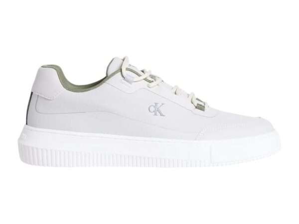 calvin klein sneaker uomo chunky cupsole tech ripstop oyster mushroom ym0ym01204 0is