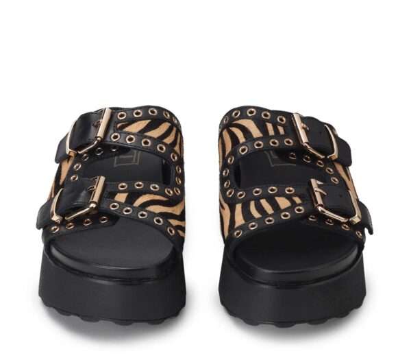 cult sandalo donna janis 4306 zebra black clw430601
