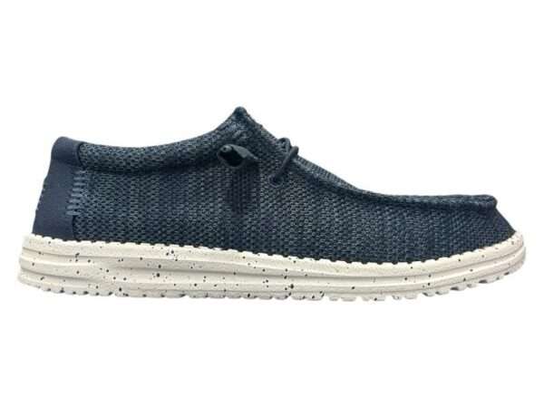 hey dude uomo wally stretch sox navy 41898-410