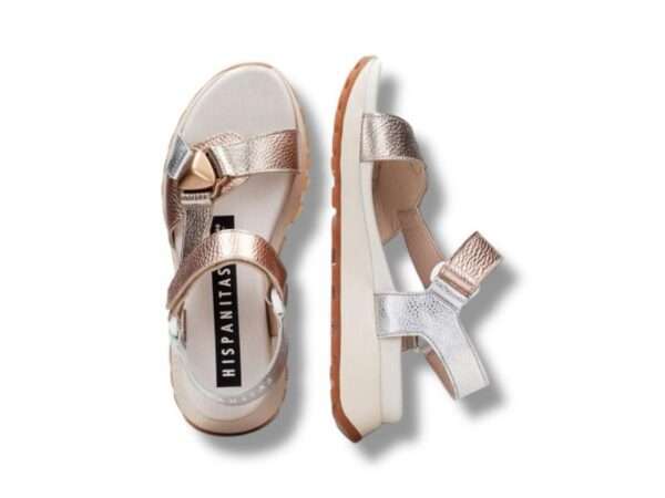 hispanitas sandalo donna chv253896 c020 boleromet v25 silver