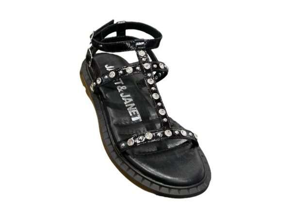 janet & janet sandalo donna j142 black