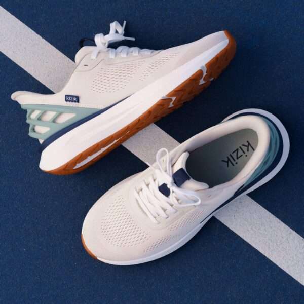 kizik sneaker uomo athen 2 white cap gray