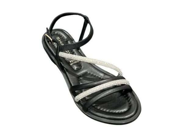 shaddy sandalo donna crystal black trasparent 116 251227