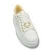 step sneaker donna nappa white gold 256007 giuditta