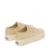 superga sneakers 2740 platform linen beige s5133tw a06