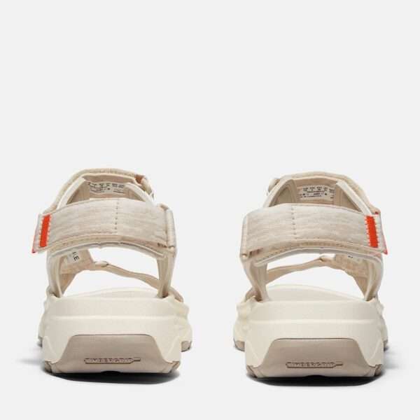timberland sandalo donna con cinturino posteriore motion dune bianco