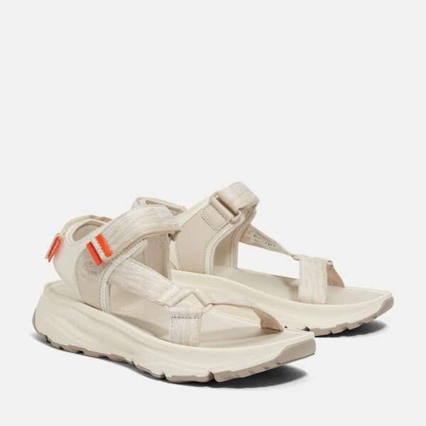 timberland sandalo donna con cinturino posteriore motion dune bianco