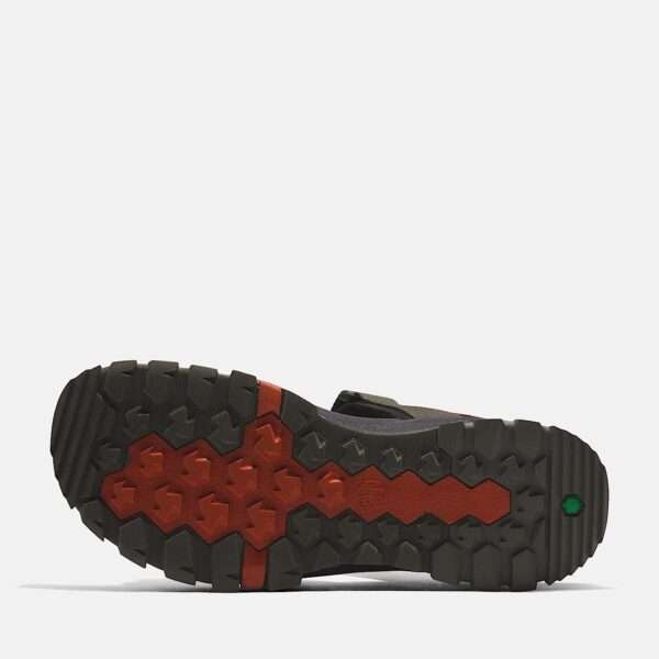 timberland sandalo uomo con cinturino posteriore garrison trail verde