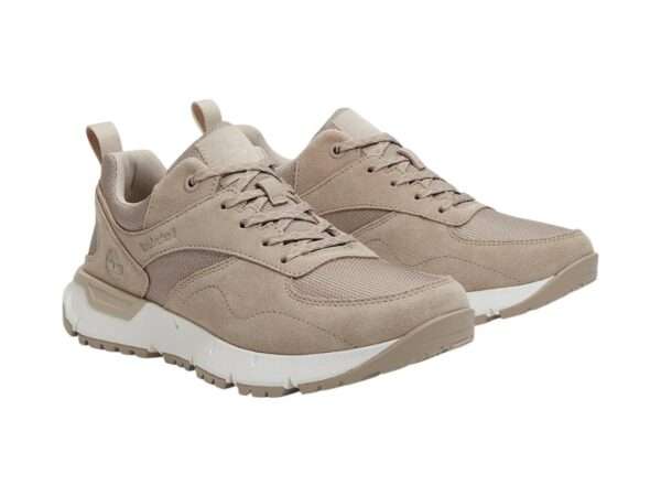 timberland sneakers uomo stringata voyager park in beige tb0a6dtee04