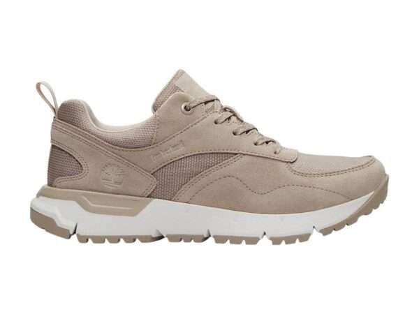 timberland sneakers uomo stringata voyager park in beige tb0a6dtee04