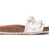 verbenas sandalo ciabatta donna rocio nucleo metal volante oro