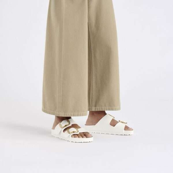 birkenstock sandalo arizona big buckle eva eggshell 1029651