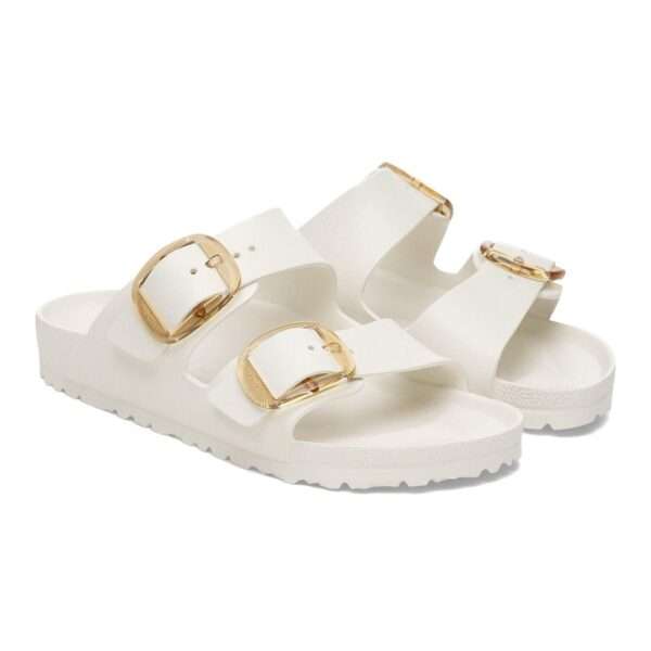 birkenstock sandalo arizona big buckle eva eggshell 1029651