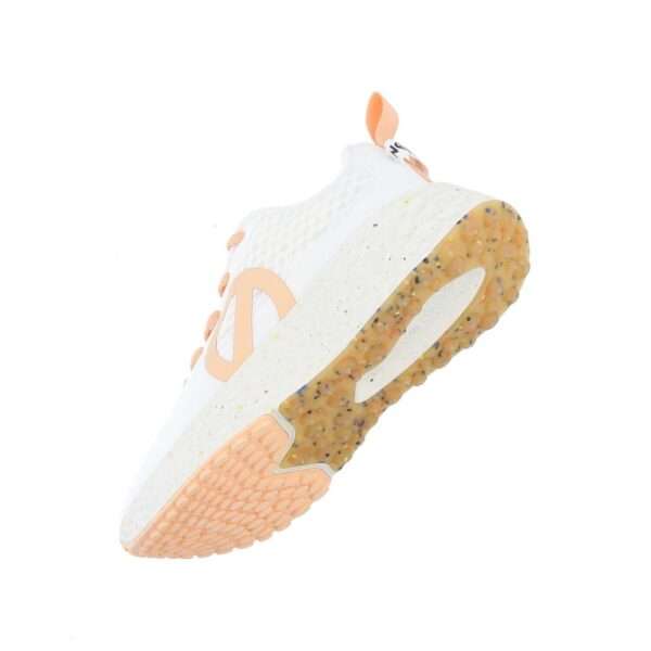 no name sneaker donna carter fly w white peach