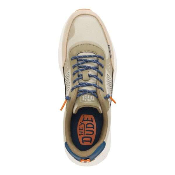 hey dude uomo sirocco alta leisure stone grey multi 43170-1un