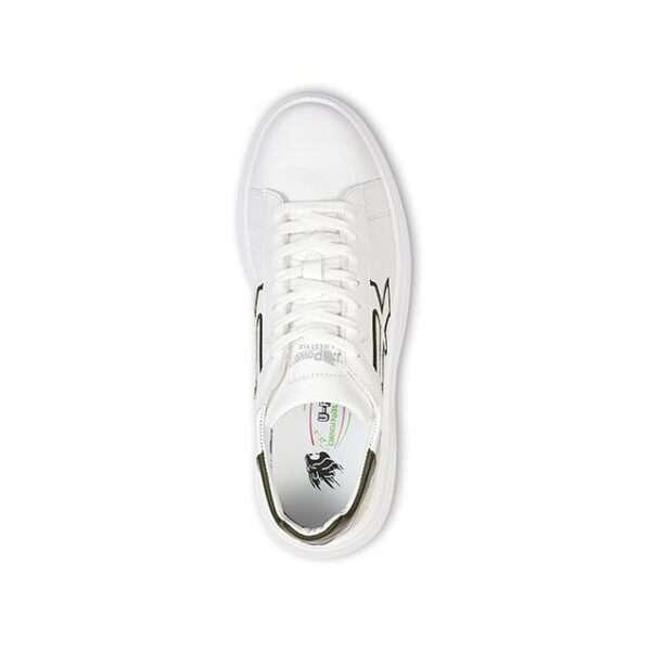 upower lifestyle sneaker snake ub20059 bianco verde
