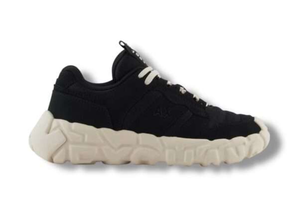 armani exchange sneaker uomo xm001692 af17369 uc001 black