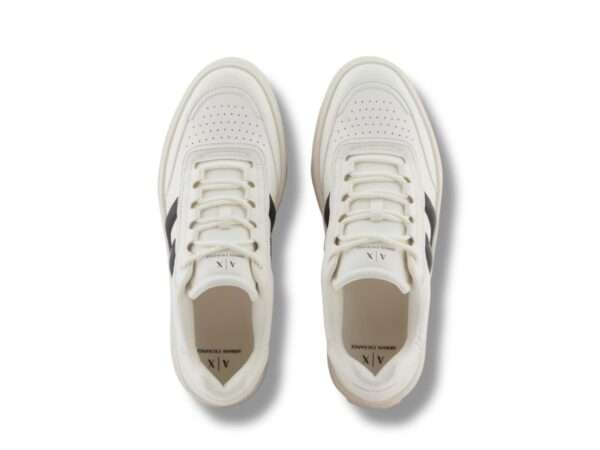 armani exchange sneaker uomo xm001936 af17449 m0017 offwhite black