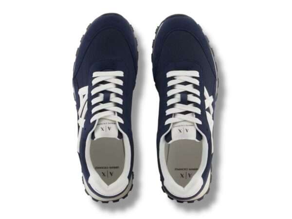 armani exchange sneaker uomo xm001960 af19388 mb005 navy offwhite