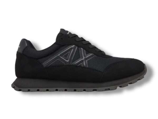 armani exchange sneaker uomo xm001960 af19388 mc005 black black 0