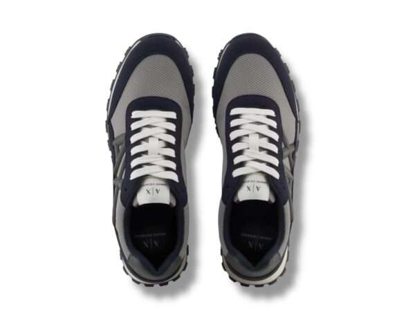 armani exchange sneaker uomo xm001960 af19388 mz256 deep navy gray