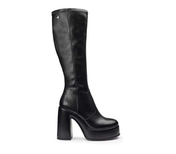 cult stivale donna bjork 4106 black con gamba elasticizzata clw410601