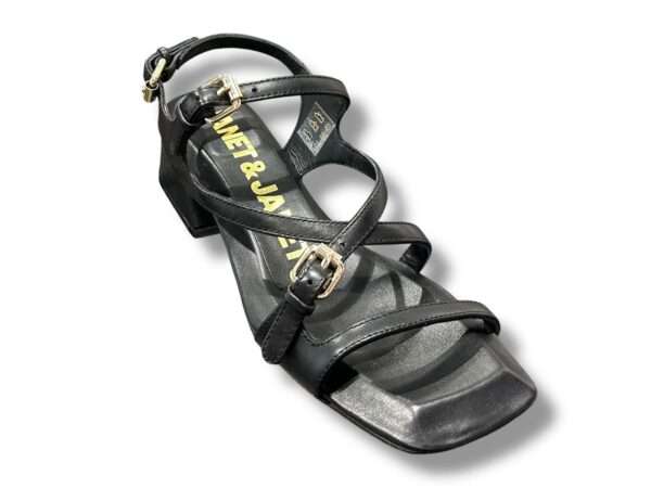janet & janet sandalo donna j202 black