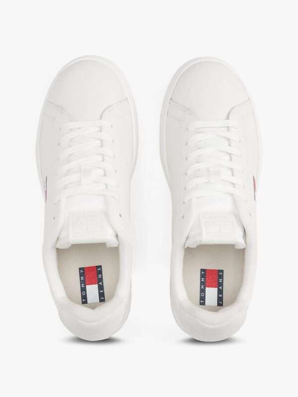 tommy hilfiger sneakers donna tjw archive court ecru en0en02815