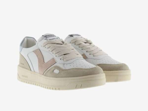 victoria sneakers donna seul pelle e crosta 1257101-32 celeste