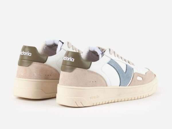 victoria sneakers donna seul pelle e crosta 1257101-65 kaki