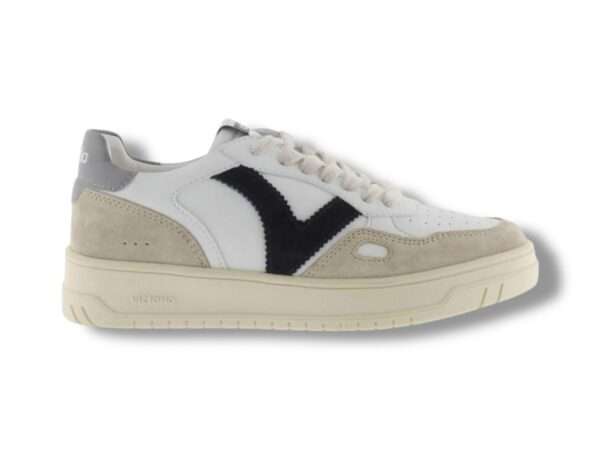 victoria sneakers uomo seul pelle e crosta 1257101-12 gris