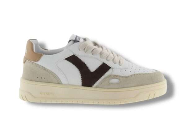 victoria sneakers uomo seul pelle e crosta 1257101-82 taupe